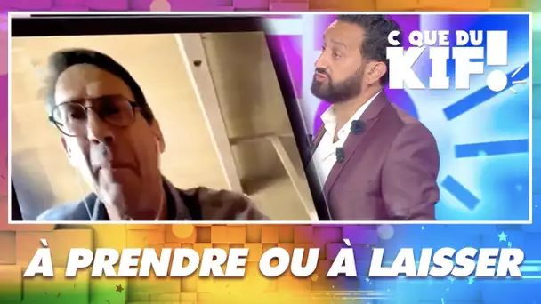 Les encouragements de Julien Courbet à Cyril Hanouna pour "À prendre ou à laisser"