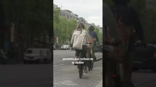 Sur les Champs-Élysées, les vélos pourraient bientôt prendre de la place aux voitures
