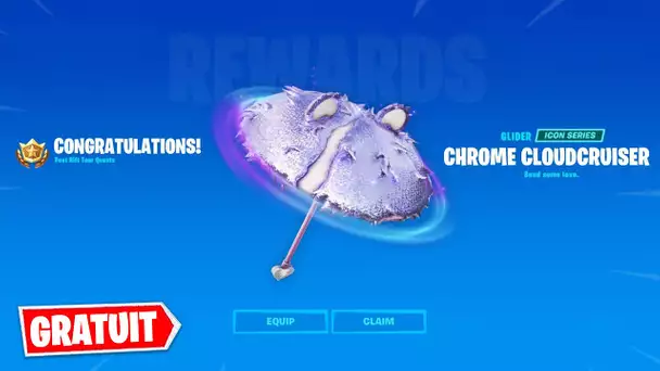 COMMENT AVOIR LE NOUVEAU PARAPLUIE GRATUIT ! (FORTNITE GUIDE DEFIS POST RIFT TOUR)