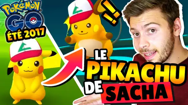 PIKACHU DE SACHA + EVOLUTION - VLOG POKEMON GO ÉTÉ 2017