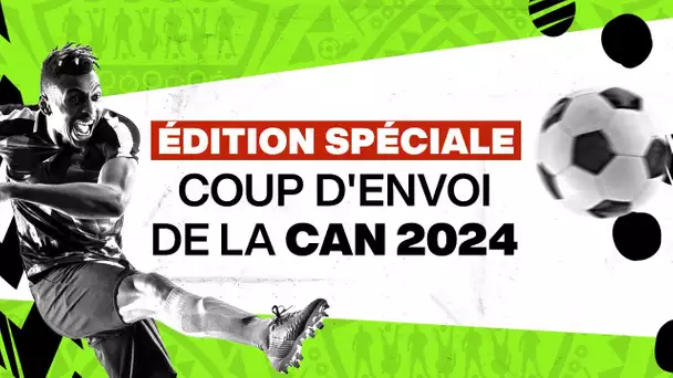 ⚽️ Coup d'envoi de la CAN 2024, Coupe d'Afrique des nations de football, avec FRANCE 24