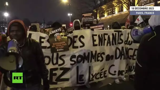 🇫🇷 France : protestations contre le projet de loi sur l'immigration