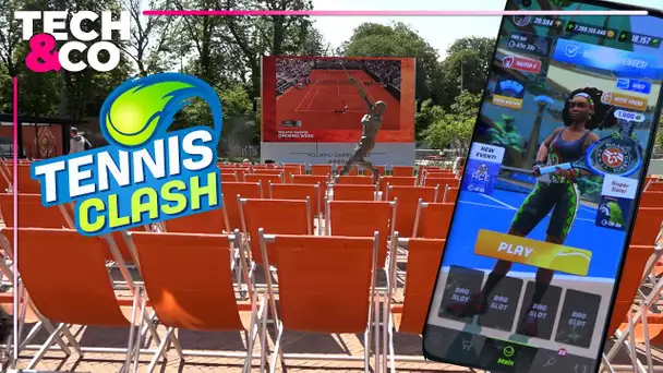 À Roland-Garros, le champion de tennis est aussi sur smartphone