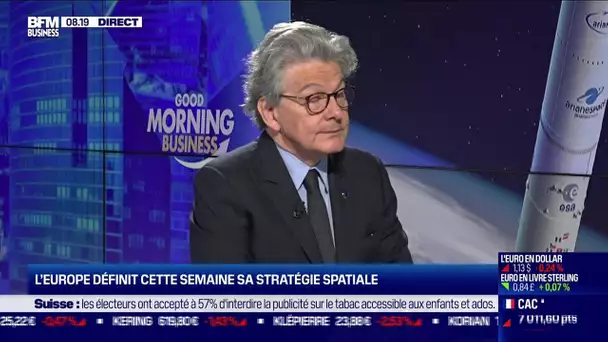 Thierry Breton (Commissaire européen): L'Europe définit cette semaine sa stratégie spatiale