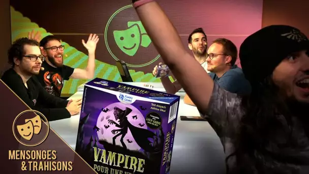 Un jeu similaire au Loup Garou ? Vampire pour une nuit - Mensonges & Trahisons