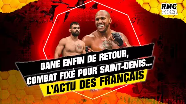 RMC MMA : Gane de retour, combat fixé pour Saint-Denis… L’actu des Français