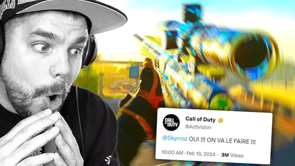 JE L’AI DEMANDÉ… ACTIVISION L’A FAIT 🙏