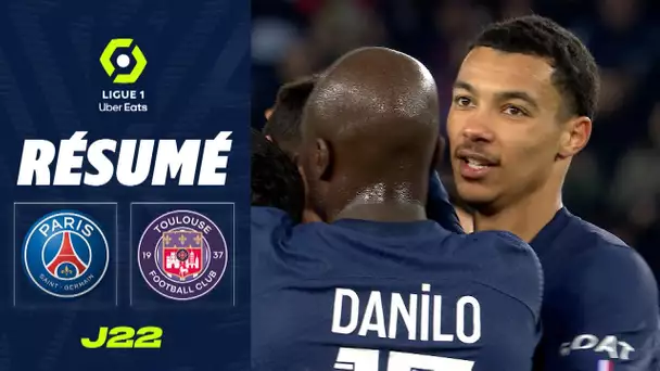 PARIS SAINT-GERMAIN - TOULOUSE FC (2 - 1) - Résumé - (PSG - TFC) / 2022/2023