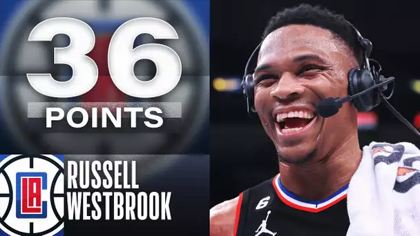 Russell Westbrook Drops SEASON-HIGH 36 Points In Clippers W! | March 29, 2023