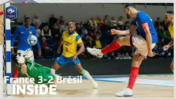 Dans les coulisses de la victoire inédite face au Brésil !