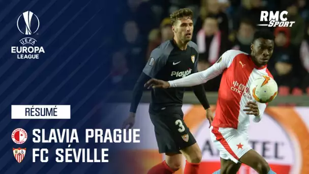 Résumé : Slavia Prague - FC Séville (4-3) - Ligue Europa