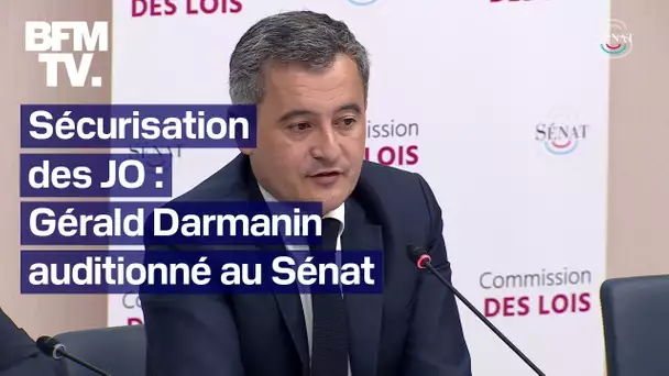 Sécurisation des JO de Paris 2024: Gérald Darmanin dévoile le plan du gouvernement au Sénat