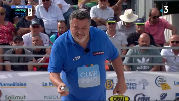 Mondial La Marseillaise à pétanque : 1/4 de finale Quintais contre Courtois_copy