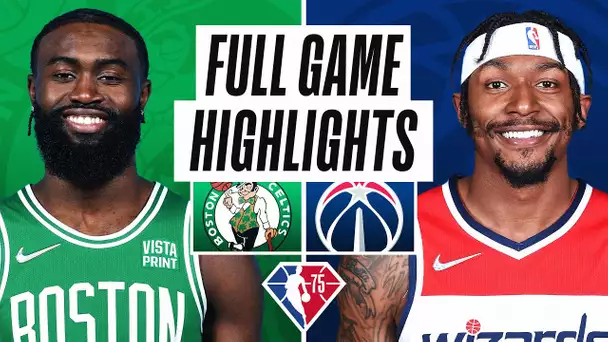 CELTICS at WIZARDS | FULL GAME HIGHLIGHTS | October 30, 2021