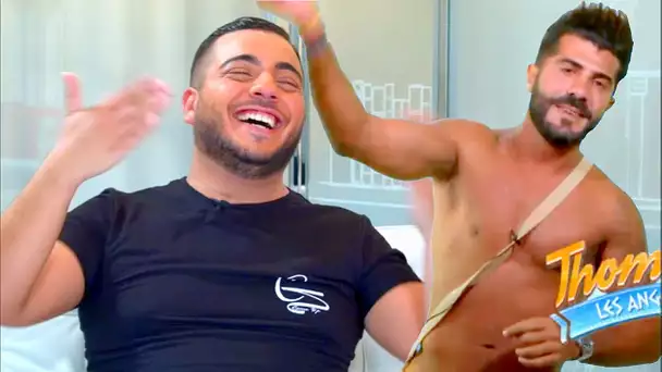 Jaja (Les Anges): 'Thomas tout nu? Il est gâté par la nature !' 🍌