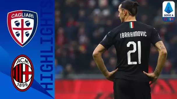 Cagliari 0-2 AC Milan | Ibrahimovic Scores on his Full Return to AC Milan | Serie A TIM