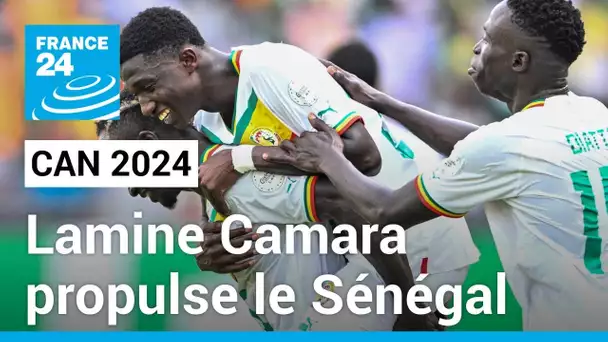 CAN 2024 : Le Sénégal avec sa pépite Lamine Camara surclassent la Gambie (3-0) • FRANCE 24