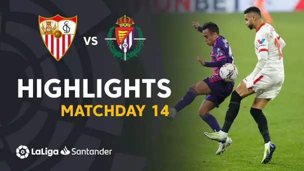 Highlights Sevilla FC vs Real Valladolid (1-1)