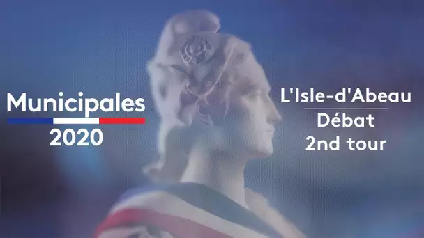 Municipales 2020 : le débat  du 2nd tour à l'Isle-d'Abeau (Isère)