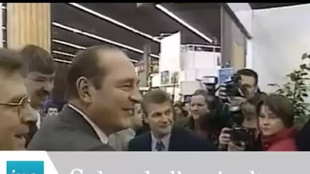 Jacques Chirac inaugure le salon de l'agriculture 1996 - Archive INA