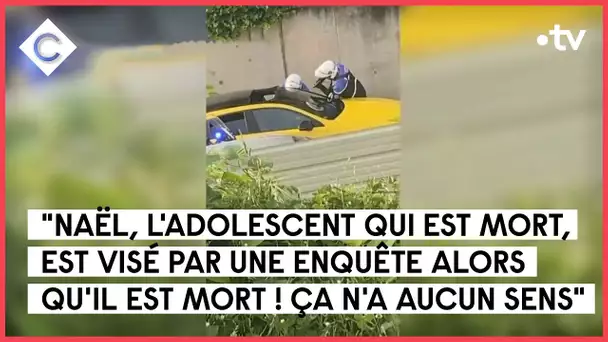 Refus d’obtempérer : un conducteur de 17 ans tué à bout portant - C à Vous - 27/06/2023