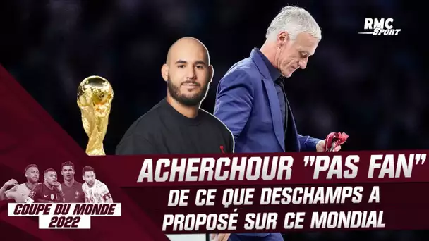 Équipe de France : Acherchour "pas un grand fan" de ce que Deschamps a proposé sur ce Mondial