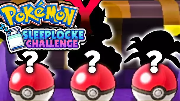 Pokémon Y | SLEEPLOCKE CHALLENGE😴 | Interdiction de dormir avant la fin du jeu !