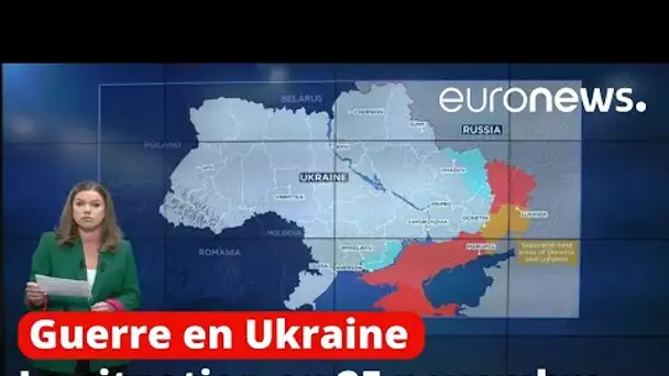 Guerre en Ukraine : la situation au 25 novembre, cartes à l'appui