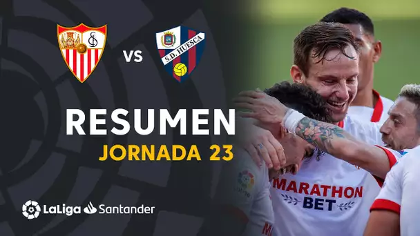 Resumen de Sevilla FC vs SD Huesca (1-0)