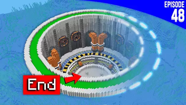 J'ai redécoré mon portail de l'end avec un trou géant.. - Episode 48 | Minecraft Moddé S6