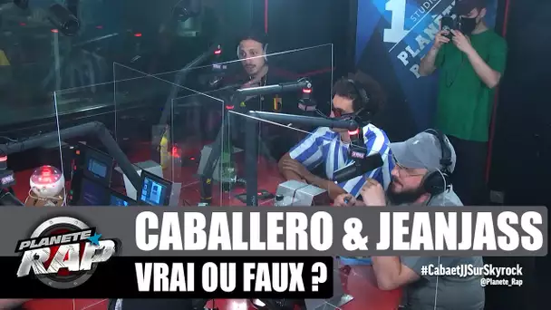 Caballero & JeanJass - Vrai ou Faux : leur rencontre avec Zizou ? #PlanèteRap