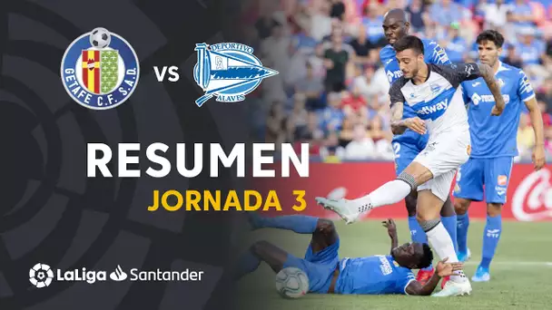 Resumen de Getafe CF vs Deportivo Alavés (1-1)