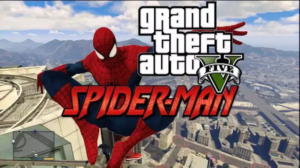 GTA 5 : Spider man in Grand Theft Auto v mods ! (parody)