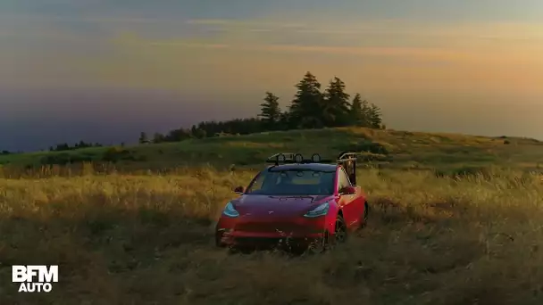 Une youtubeuse transforme sa Tesla Model 3 en pick-up https://bit.ly/2ZyroZ2