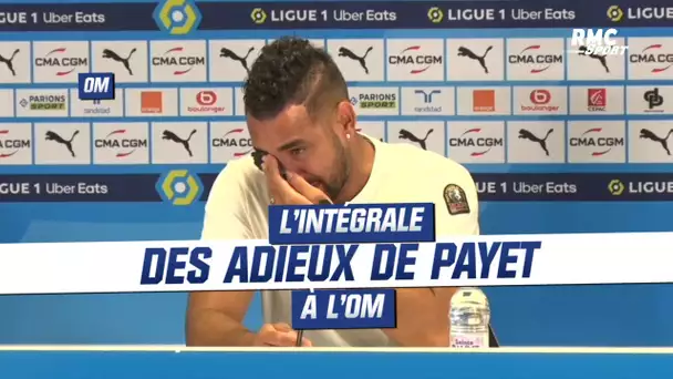 "Pas ce qui était prévu de mon côté", l'intégrale des adieux de Payet à l'OM