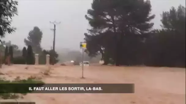 Inondations, un pompier en plein chaos