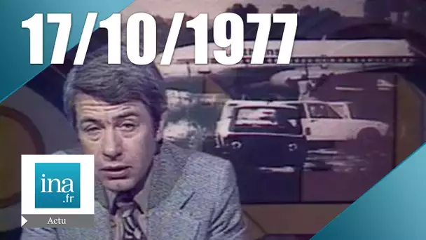 20h TF1 du 17 octobre 1977 - Détournement du vol 181 de la Lufthansa | Archive INA