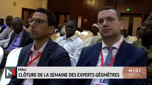 Mali : Clôture de la semaine des experts géomètres