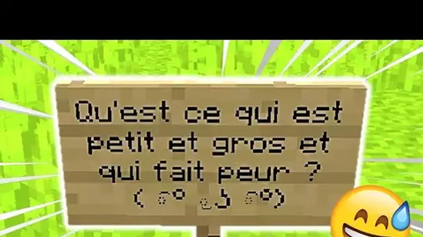 VOICI LA MAP MINECRAFT LA PLUS DROLE DU MONDE ! 😂