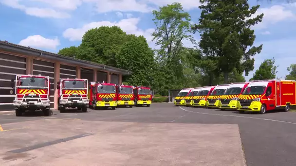 Béarn: nouveaux véhicules pour les pompiers