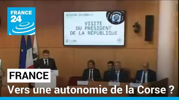 France : vers une autonomie de la Corse ? • FRANCE 24