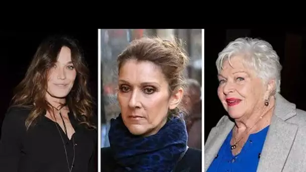 Céline Dion affligée par un drame à Las Vegas, Carla Bruni et Line Renaud en renfort
