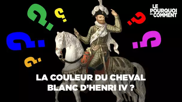Quelle était la couleur du cheval blanc d'Henri IV ?