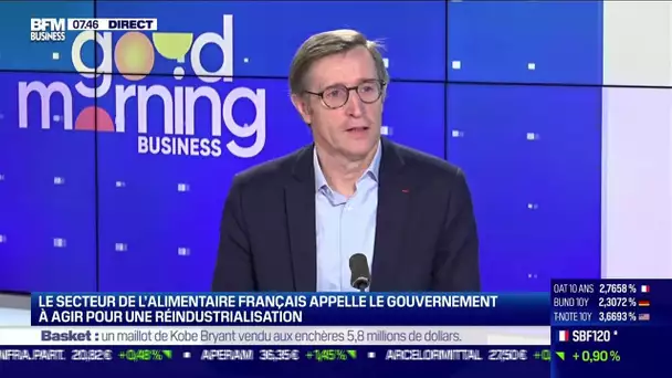 Le secteur de l'alimentaire appelle le gouvernement à agir pour une réindustrialisation