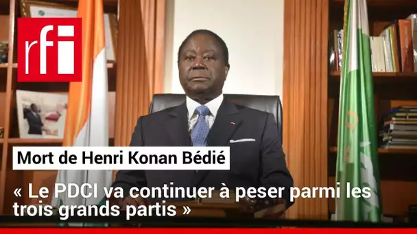 Côte d'Ivoire : « Le PDCI va continuer à peser parmi les trois grands partis » • RFI