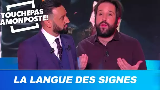 Les expressions de Cyril Hanouna en langues des signes