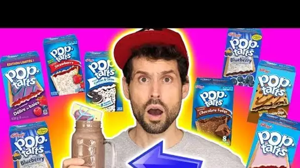 SMOOTHIE CHALLENGE - JE MELANGE TOUS LES POP TARTS ENSEMBLE - HUBY