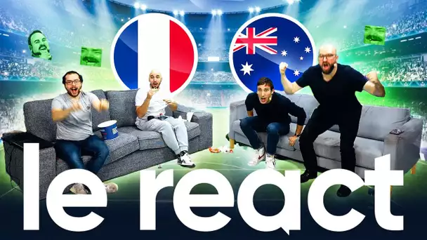 VIEWING PARTY FRANCE - AUSTRALIE | LE REACT