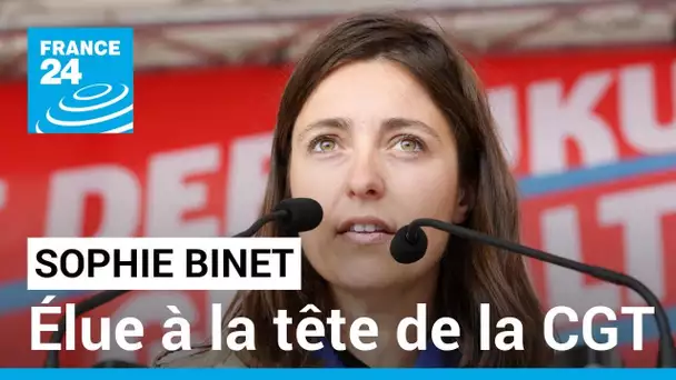 Sophie Binet élue à la tête de la CGT : elle succède à Philippe Martinez, en poste depuis 2015