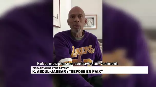 L'hommage poignant de Kareem Abdul-Jabbar à Kobe Bryant